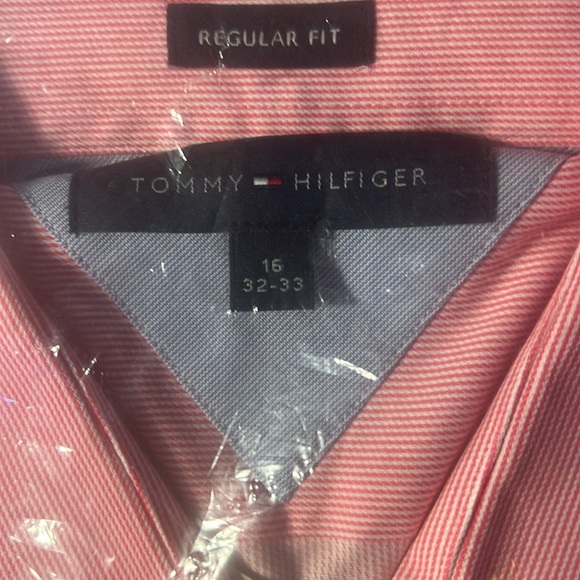 Tommy Hilfiger dress shirt 16 dry cleaned - Picture 2 of 2